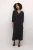 Jurk Tight fit Black Deep