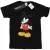 Li-cense Disney dames mickey mouse boze blik naar beneden katoenen boyfriend t-shirt