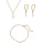 Hey Happiness Sieraden set ‘Luna’  rose-goud