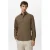 Mango Man Regular casual overhemd bruin