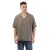 Men’s Boss Waffle Knit Shirt in Beige
