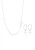 ELLI Sieraden set  zilver