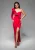 Ombre Avondjurk  rood