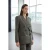 TRENDYOLMİLLA Dames Meerkleurig Geruit Lang Regular fit Blazers