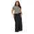 Brave Soul Dames/Dames Luipaardprint Cropped Plus T-shirt (Luipaard/Zwart)