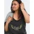 ONLY CARMAKOMA top Plus Size met print – zwart