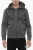 Slim Fit Hoodie met sluiting aan de voorkant in grijs