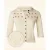 Rose vest in gebroken wit