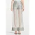 Marcell von Berlin Women‘s Transparent Fabric Trousers Silver Gray/white