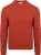 Gant Pullover Crewneck Lambswool Cable Modern Rust