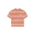 Noppies kids gestreepte T-shirt lichtbruin