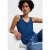 Street One Dames Top in structuurmix in Blauw
