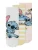 NAME IT Sokken ‘NMFANDI STITCH’  lichtblauw / geel / rosa / wit