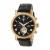 Heritor Automatische Winston Semi-Skelet Leather-Band Horloge