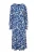 COMMA Jurk  blauw / wit
