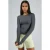 Slim Fit Crew Neck Lange Mouw Blouse