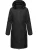 Ragwear Functionele mantel ‘Rebela’  zwart