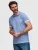 Ombre Shirt  blauw