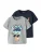 NAME IT Shirt ‘NMMVAGNO’  sand / lichtblauw / donkerblauw / grijs gemêleerd