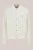 WE Fashion – Heren regular fit gestreept bomberjack van linnenmix met embroidery – Regular fit – Gebroken wit – Linnen –