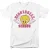 Looney Tunes Unisex Tweety-T-shirt voor volwassenen met het opschrift ‘Heartbreak Season’ (Wit)