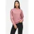 VILA rechtvallende jacquard sweater – oudroze