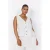 Wasabiconcept gilet met krijtstreep ecru