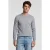 Brooks Brothers Merino Wool Crew-neck Sweater Mid Grey