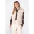 Poools teddy gilet – ecru
