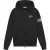 Malelions Men Captain Zip Hoodie | Black