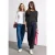 Shirts met lange mouwen en ronde hals, set van 2 stuks