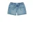 Noppies baby denim regular denim short blauw
