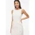 VILA midi jurk broderie ecru