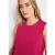 Street One Dames Jersey top met rimpels in Pink
