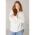 Base Level Curvy wollen gebreide trui ecru