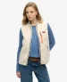 Outdoor Bodywarmer van Fleece Crème