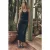 Mikuta The Black Long Slip Skirt