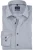 OLYMP No. Six Super Slim Overhemd blauw/bruin, Motief