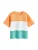 Next Shirt  turquoise / lichtoranje / wit