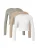 ABOUT YOU Shirt ‘Loretta’  beige gemêleerd / lichtgroen / wit