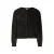 Expresso gebreid vest zwart met glitter