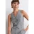 Vrouwen Gestreepte Cropped Vest