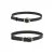 PIECES riem PCBIRA – zwart (set van 2)