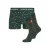 JACK & JONES ADDITIONALS giftbox boxershort + 2 paar sokken Kerst – donkergroen (set van 3)