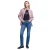 Damesjeans Lee Marion Rebel Mid Straight