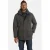 Jan Vanderstorm parka jas BOTULFR Plus Size olijfgroen