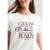 Street One Dames Shirt met ronde hals en Artwork in Wit