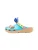 Crocs Clogs ‘One Piece Chopper’  aqua / lichtbruin / rosa / wit
