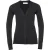 Russell Collectie Dames/Dames V-hals Gebreid Vest (Zwart)