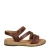 Gabor leren sandalen cognac